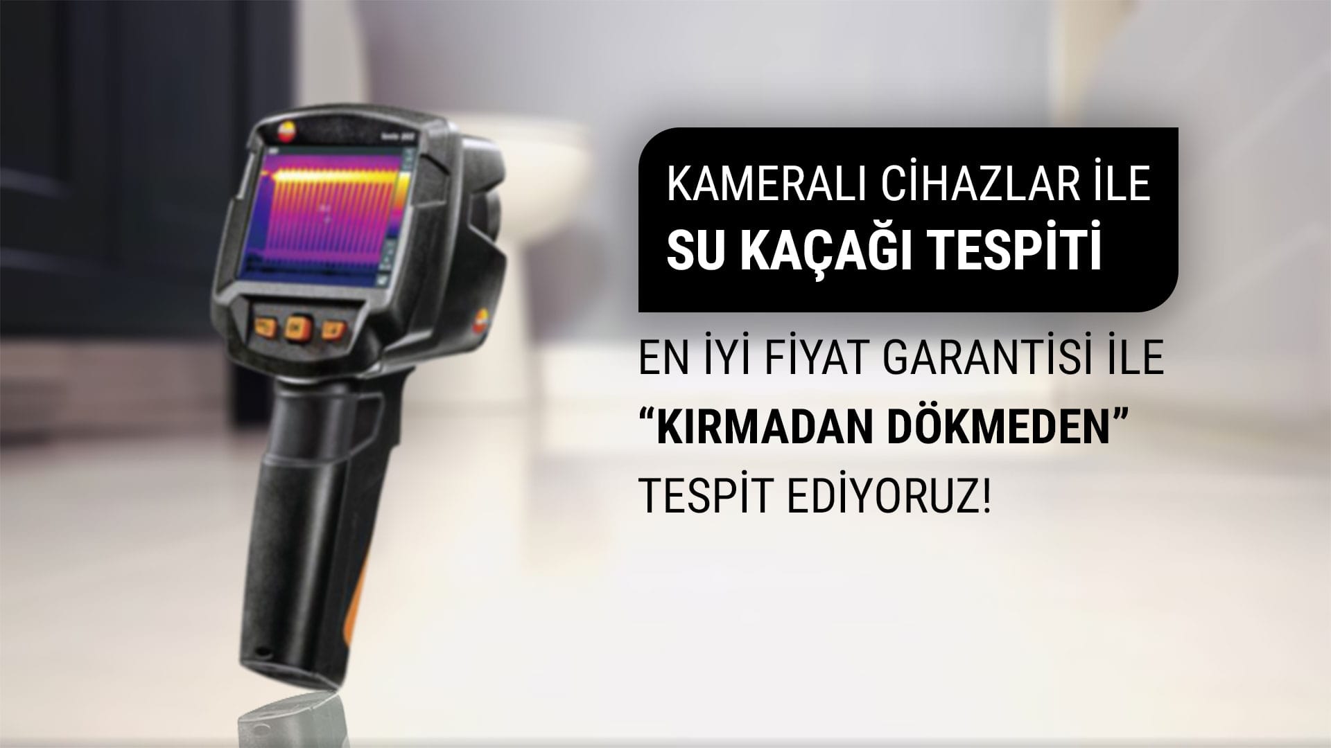 Çamlıdere Su Kaçağı Tespiti